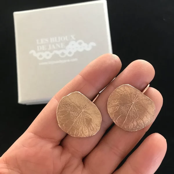 BOUCLES D'OREILLES TROPAEOLUM