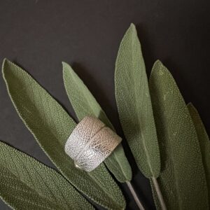 BAGUE SALVIA OFFICINALIS AG 925 – Image 3