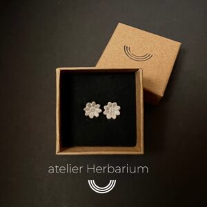 "flora" clous d'oreilles en argent 925 – Image 3